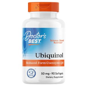 Doctor's Best, Ubiquinol 50mg, 90 Softgels