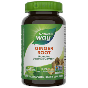 Nature's Way, Premium Ginger Root, 550mg, 180 VegCaps