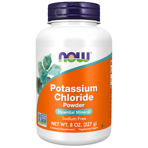 Now Foods, Potassium Chloride Powder, 227g