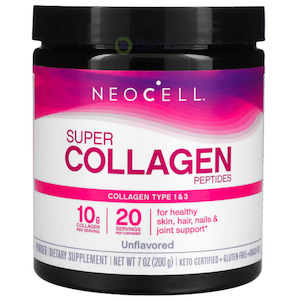 Neocell, Super Collagen Powder Type 1&3 Unflavoured, 200g