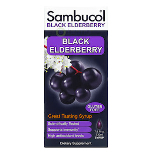 Sambucol, Black Elderberry Syrup, Original Formula, 230 ml