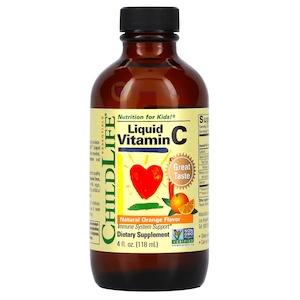 ChildLife, Liquid Vitamin C, Orange, 118ml