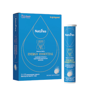 Naturies, Energy Essential Effervescent Tablets, 3x20 Tabs