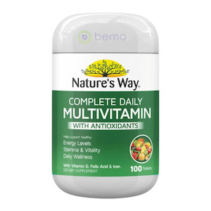 Nature's Way, Complete Daily Multivitamin, 100 Tablets