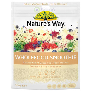 Nature's Way, Wholefood Smoothie Vanilla, 200g