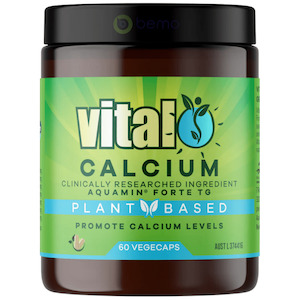 Vital, Calcium, Plant Based, 60 Vege Caps