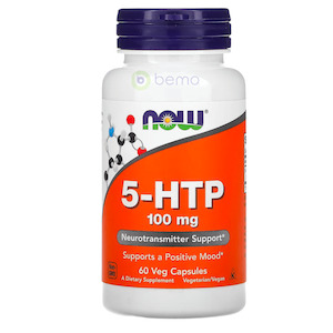 Now Foods, 5-HTP, 100mg, 60 Veg Caps