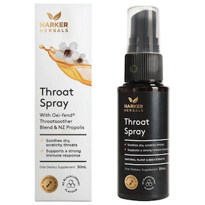 Harker Herbals, Adult's Throat Spray, 30ml