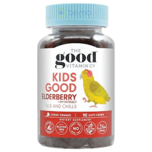 Good Vitamin Co, Kids Elderberry + Ivy Extract, 90 Gummies