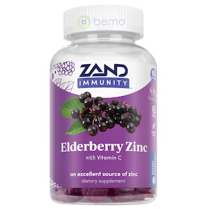 Zand, Elderberry Zinc Gummies, 60 Gummies