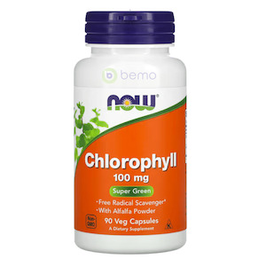 Now Foods, Chlorophyll 100mg, 90 Vcaps