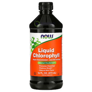 Now Foods, Liquid Chlorophyll, Mint Flavour, 473 ml