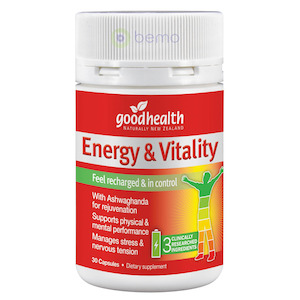 Good Health, Energy & Vitality, 30 caps