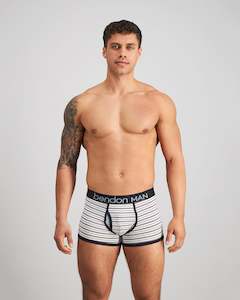 Lingerie: Bold Stripe Mens Trunk