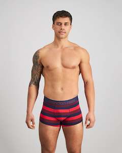 Rugby Stripe Mens Trunk