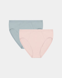 Body Cotton High Cut Brief Twin Pack