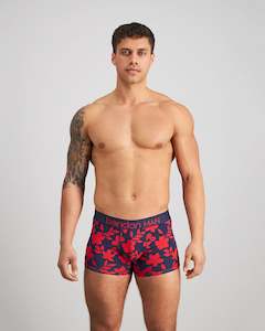 Lingerie: Retros Print Mens Trunk