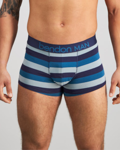 Rugby Stripe Mens Trunk