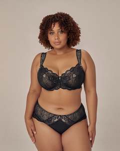 Midnight Express Underwire Bra