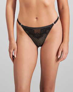 Lingerie: Bianca Nera Thong