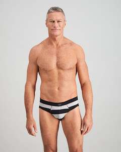 Rugby Stripe Mens Brief