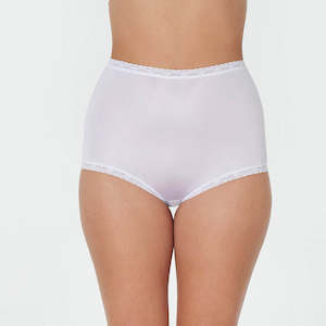 Lingerie: Nylon Tricot Full Brief