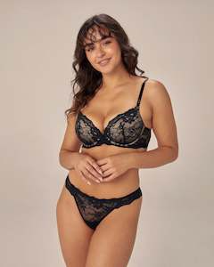 Lingerie: My Fit Lace Push Up Bra