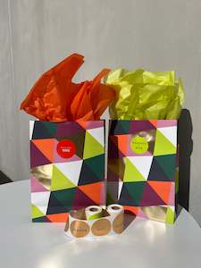 Geo Gift Bag Shopper Bag