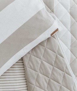 Bundle | S/2 Pillowcases - Greige Stripe