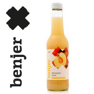 Nectarine – 24 Pack Benjer Fruit Drinks Made in Central Otago, NZ