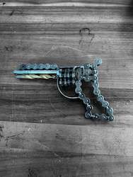 Chain fire revolver