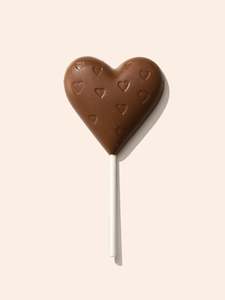 Milk Chocolate Heart Lollipop