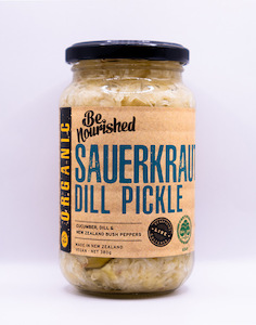 Dill Pickle 380g - Be Nourished