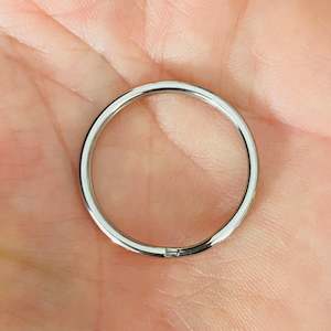 Marine Grade Stainless Steel Spare Split Rings for Peg Hangers