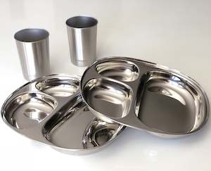 Stainless Steel Camping Meal Set