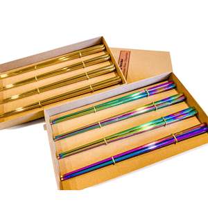 Stainless Steel Chopsticks 4pair Set