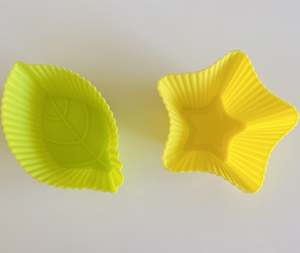 Silicone Cup Star and Leaf Set