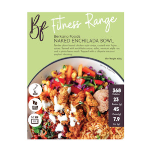 Pre-prepared meals: Berkano Fitness Naked Enchilada Bowl 400gr