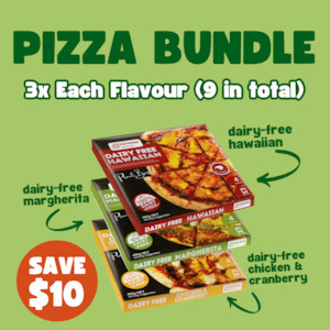 Pre-prepared meals: Pizza Bundle (9 pizzas)