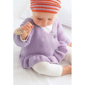 Wrap Jacket - Cool Wool Baby by Lana Grossa