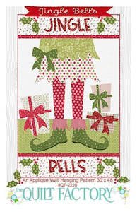 Jingle Bells Applique Wall Hanging