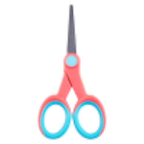 Klasse Everyday 5.25" Teflon Scissors Soft Grip