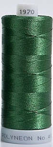 Polyneon Embroidery Thread Strip 4 (Greens)