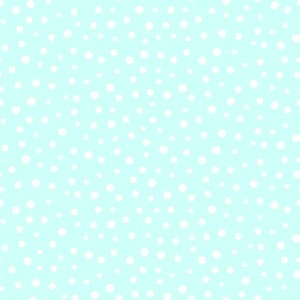 Susybee Irregular Dot Fabric - Aqua