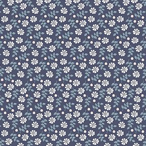 Secret Garden: Secret Garden by Clothworks- Navy and Pink