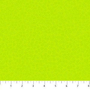 Northcott - Mix Masters Lime Green Dashes