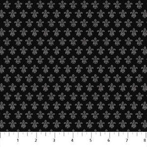 Ooh La La Northcott Fabric- Paris Black