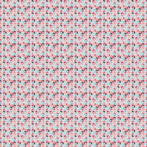 Riley Blake Fabric: Riley Blake - Paper Daisies Geometric in Pink