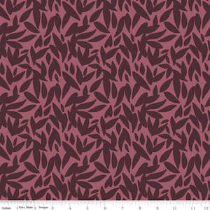 Riley Blake Fabric: Sonnet Dusk - Rose