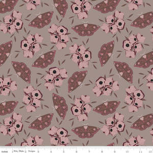 Riley Blake Fabric: Sonnet Dusk - Taupe